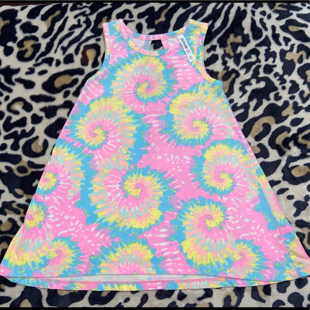 Fabkids Multicolor Tie-Dye Dress!